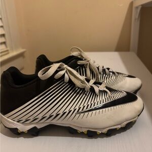 Nike Black and White Soccer Cleats